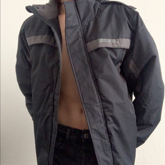New Mountain Warehouse Dusk Waterproof Charcoal Ski Snowboard Jacket Z17 - Picture 1 of 8
